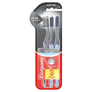 Perie de dinti  Slim Soft  Charcoal Colgate