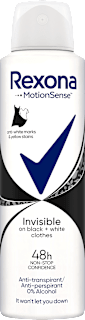 Дезодорант Invisible Black&White Rexona