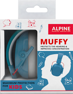 Căști antifonice pliabile pentru copii, albastru ALPINE