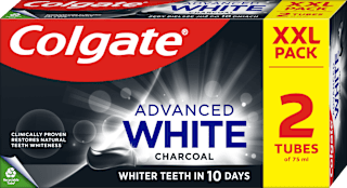 zubní pasta Advanced White Charcoal duopack Colgate