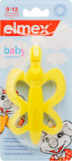 Baby fogkefe és rágóka, 0-12 hónapos korig elmex