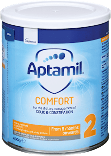 Nadaljevalno mleko v prahu Comfort 2, 6 m+ Aptamil