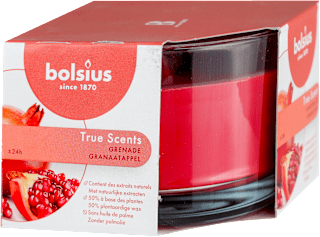 True Scent mirišljava sveća - nar 63/90 bolsius