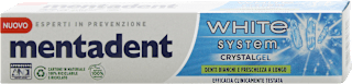 Dentifricio Crystal Gel mentadent