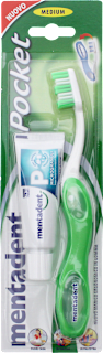 Pocket Kit Spazzolino e Dentifricio assort. mentadent
