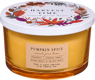 Duftkerze im Glas "Pumpkin Spice", orange Dekorieren & Einrichten