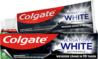 Zahnpasta Sensation White Aktivkohle Colgate