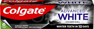 Fogkrém advanced white charcoal  Colgate