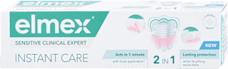 Zubná pasta Sensitive Clinical Expert Instant Care 2v1 elmex