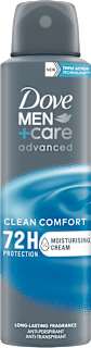 Clean Comfort dezodorans u spreju Dove MEN+CARE