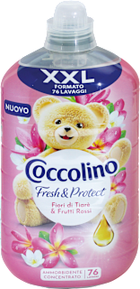Ammorbidente Fresh & Protect fiori di tiaré e frutti rossi Coccolino