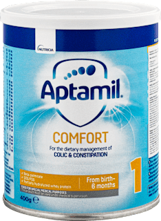 Nadaljevalno mleko v prahu Comfort 1, 0-6 m Aptamil
