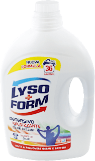 Detersivo igienizzante colori brillanti LYSOFORM Unilever