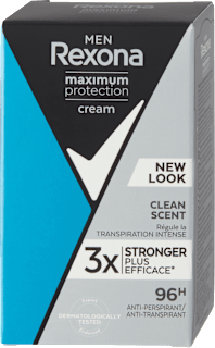 Pánsky krémový antiperspirant Maximum Protection Clean Scent Rexona men