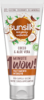 Trattamento intensivo Cocco e Aloe Vera 1 Minute WOW!  sunsilk