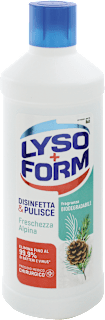 Detersivo per pavimenti disinfettante freshcezza alpina LYSOFORM Unilever