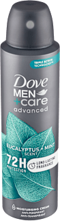 advanced antiperspirant sprej Eucalyptus + Mint  Dove Men+Care