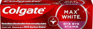 MAX WHITE BYE BYE STAINS pasta za zube Colgate
