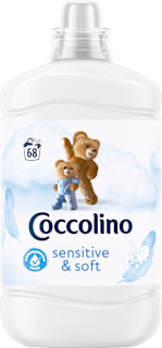 Омекотител за пране Sensitive, 68 пранета Coccolino