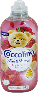 Ammorbidente concentrato peonia rossa e mela Coccolino