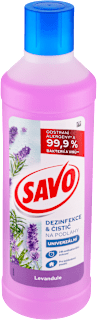 dezinfekce a čistič na podlahy Levandule SAVO