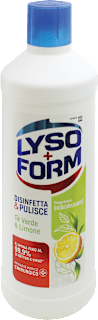 Detersivo per pavimenti disinfettante tè verde e limone LYSOFORM Unilever
