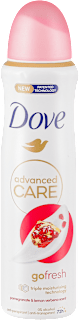advanced CARE go fresh pomegranate & lemon verbena antiperspirant dezodorans u spreju Dove