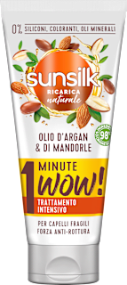 Trattamento intensivo con Olio d'Argan e di Mandorle 1 Minute WOW! sunsilk