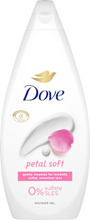 Душ гел Petal soft Dove