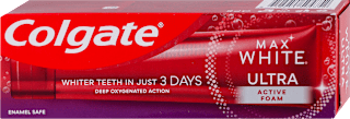 MAX WHITE pasta za zube ULTRA ACTIVE FOAM Colgate