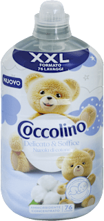 Ammorbidente concentrato Delicato & Soffice Nuvola di Cotone Coccolino