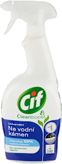 univerzální čisticí sprej Na vodní kámen  Cif