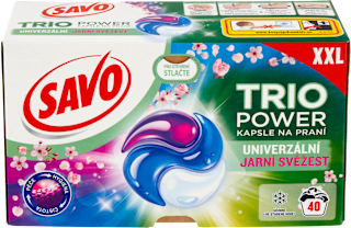 univerzální prací kapsle Jarní svěžest Trio Power XXL SAVO
