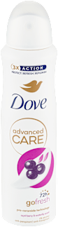 Dámsky antiperspirant v spreji Advanced Care Acai Berry & Waterlily Scent Dove