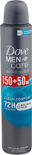 advanced CLEAN COMFORT anti-perspirant dezodorans u spreju Dove MEN+CARE