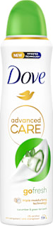 Deo Spray, Advanced Care Go Fresh - Cucumber & Green Tea Scent Dove