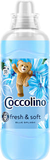 Омекотител за пране Blue Splash, 39 пранета Coccolino