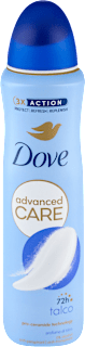 advanced CARE antiperspirant u spreju - talco Dove