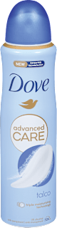 Antiperspirant v spreju advanced care talco Dove