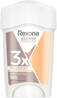 Antitranspirant Deocreme Maximum Protection Sports Control Rexona