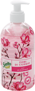 Detersivo piatti pump Fiori di Ciliegio con oli essenziali Svelto