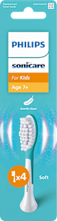 Nadomestne glave za električno zobno ščetko For Kids, 7+ Philips Sonicare