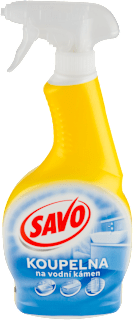 čistič ve spreji na vodní kámen SAVO