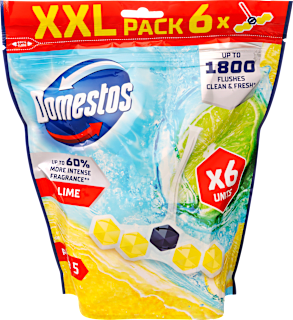 WC tisztító rúd Lime illattal (6x50g) Domestos