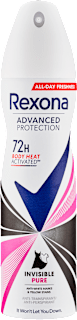 Advanced Protection antiperspirant sprej Invisible Pure Rexona