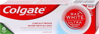 MAX WHITE pasta za zube ULTRA FRESHNESS PEARLS Colgate