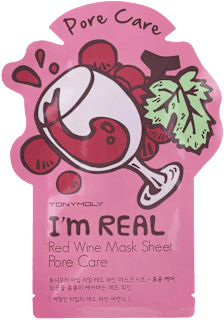 Maschera viso in tessuto I Am Wine astringente pori TONYMOLY