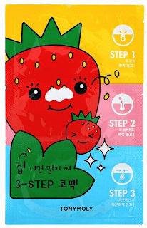 Patch per il naso Strawberry 3 Step Nose TONYMOLY