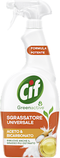 Spray Greenactive Sgrassatore Universale aceto e bicarbonato Cif