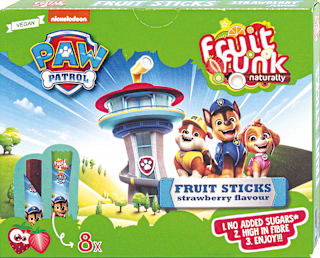 Плодови пръчици с вкус на ягода Paw Patrol Fruitfunk